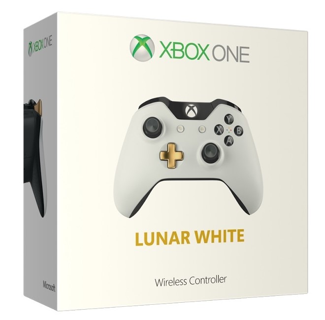 Xbox One Wireless Controller  Lunar White - Xbox One Kontrollerek