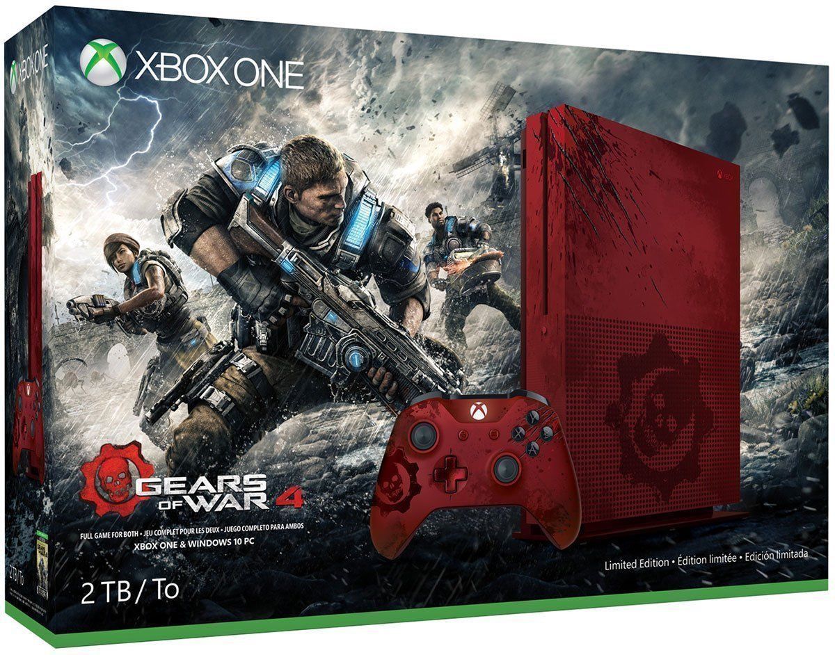 Xbox One S Gears of War 4 limited 2TB  - Xbox One Gépek
