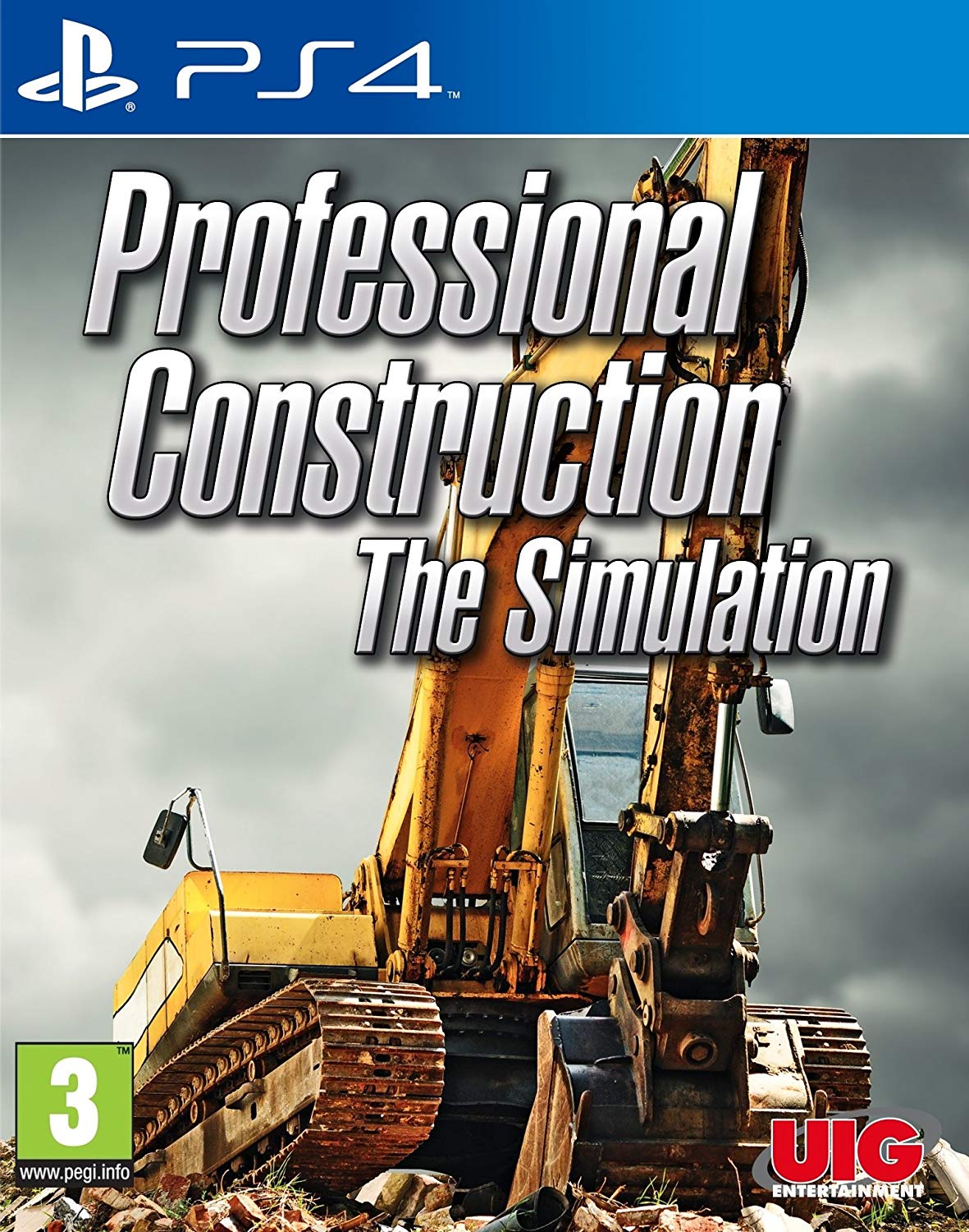 Professional Construction The Simulation (Baumaschinen) - PlayStation 4 Játékok