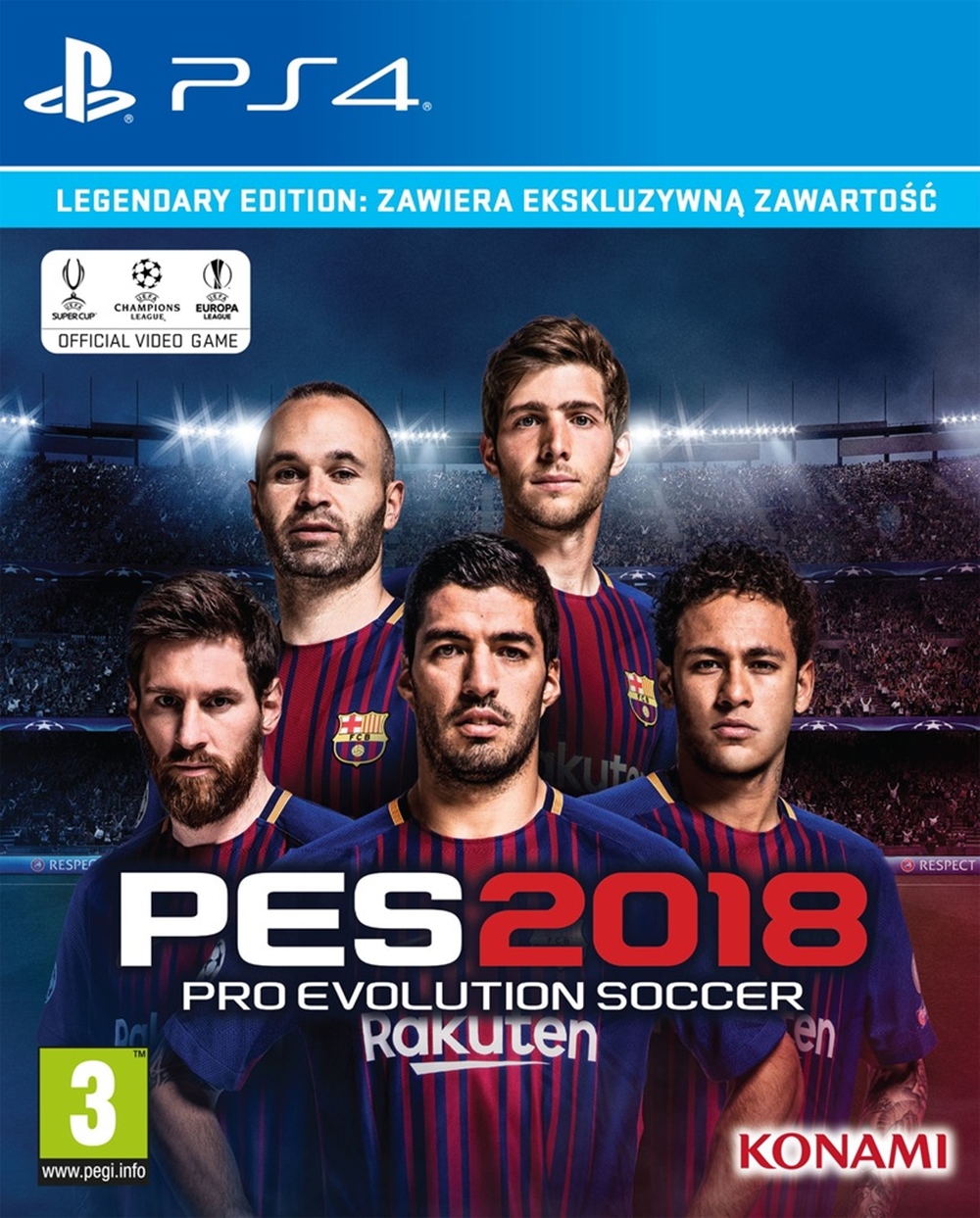 Pro Evolution Soccer 2018 Legendary Edition - PlayStation 4 Játékok