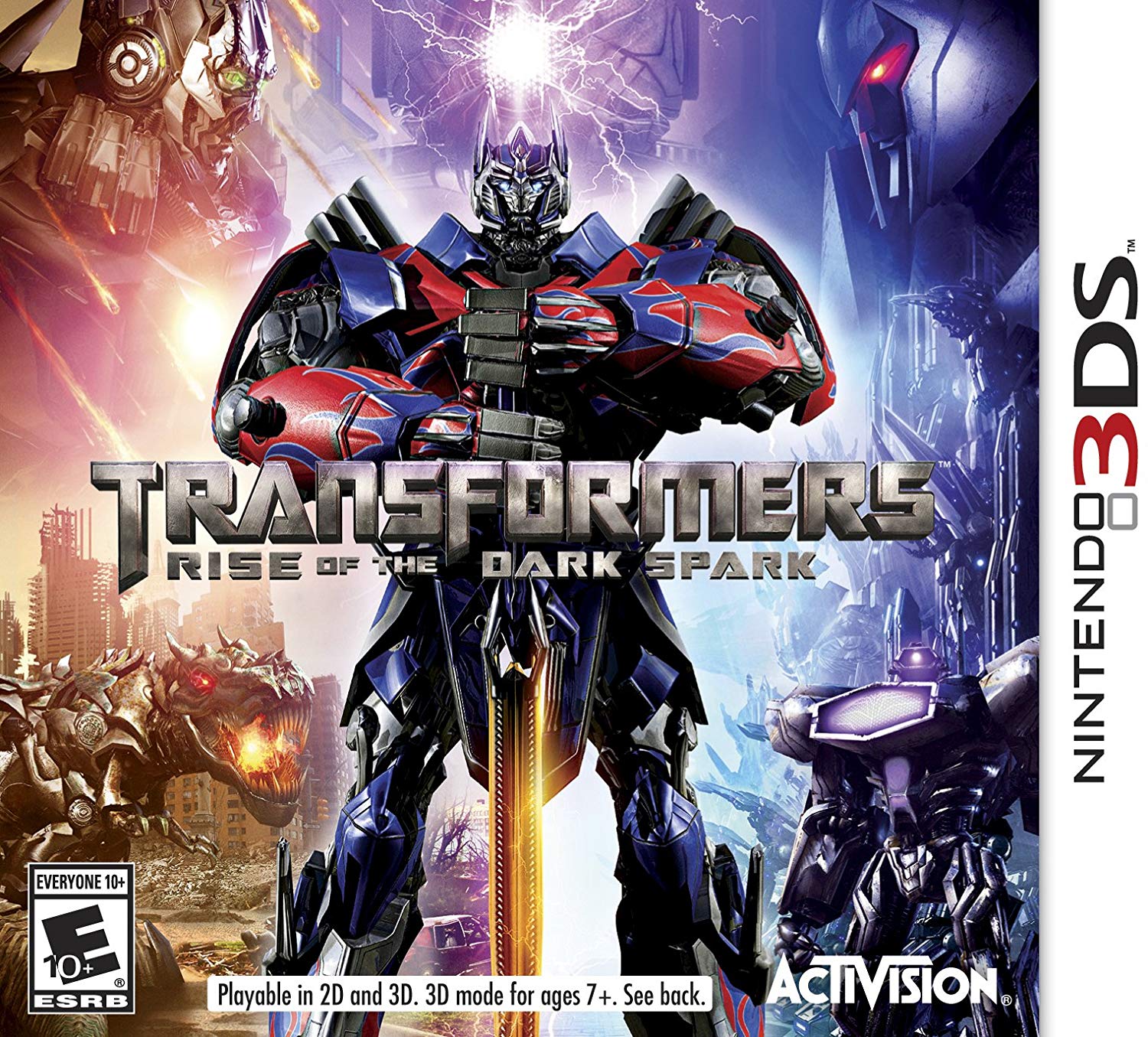 Transformers The Dark Spark - Nintendo 3DS Játékok