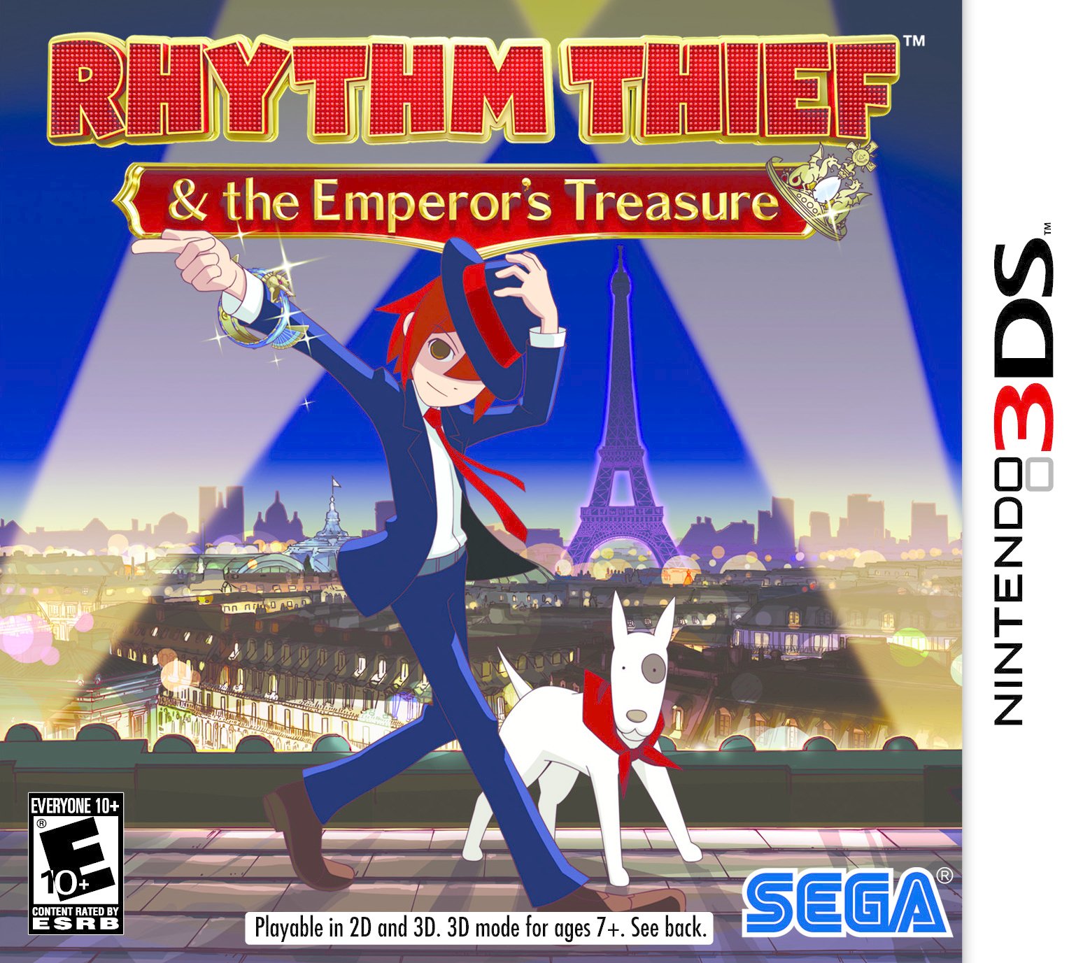 Rhythim Thief The Emperors Treasure - Nintendo 3DS Játékok
