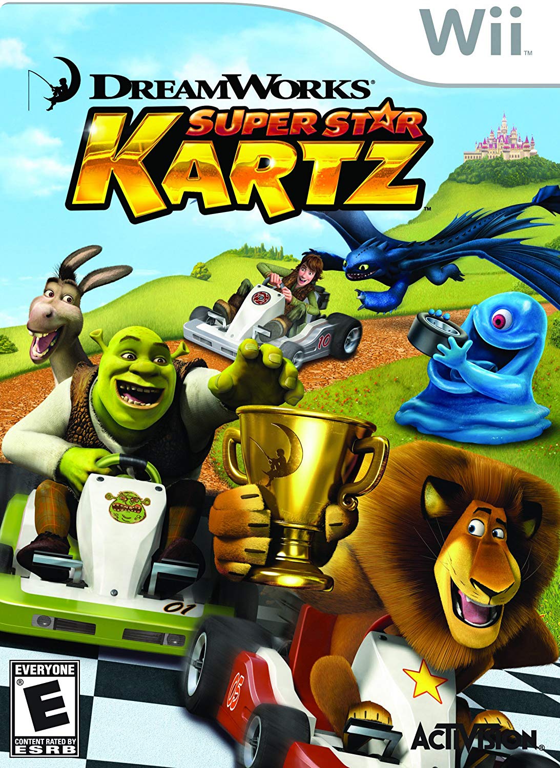 Dreamworks Superstar Kartz - Nintendo Wii Játékok