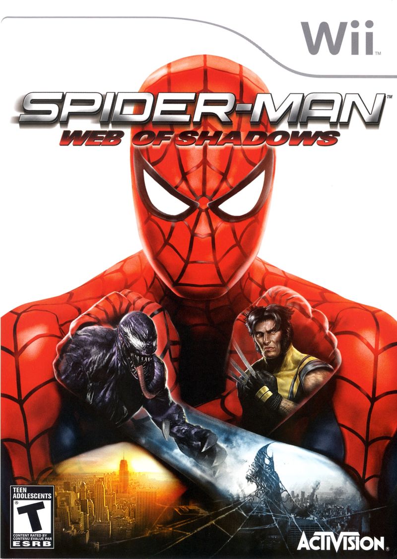 Spider Man Web of Shadows - Nintendo Wii Játékok