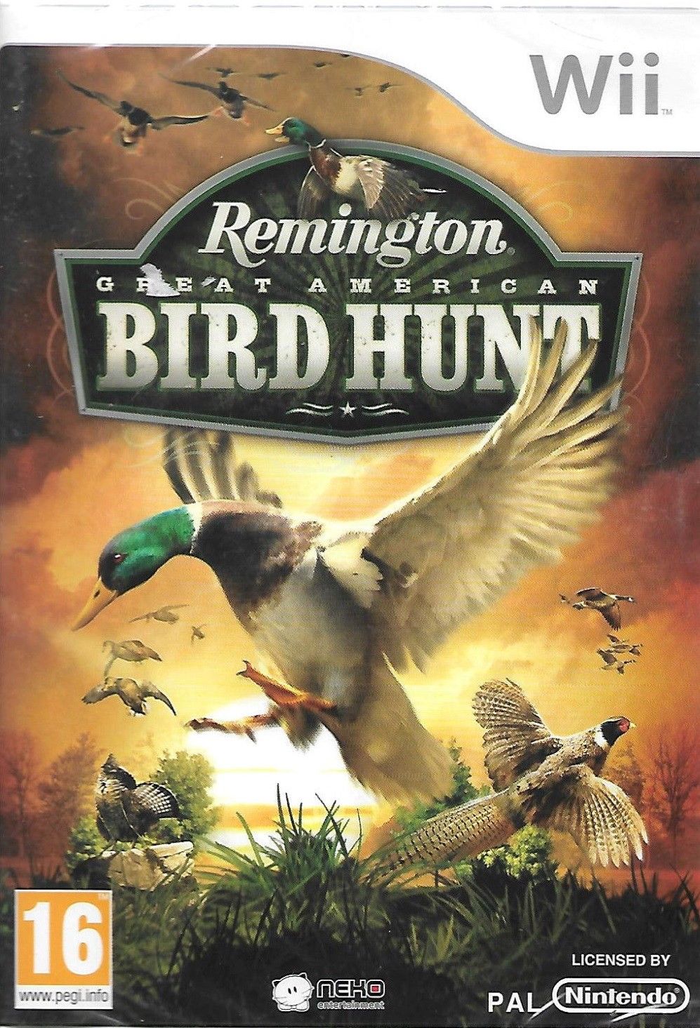 Remington Great American Bird Hunt - Nintendo Wii Játékok