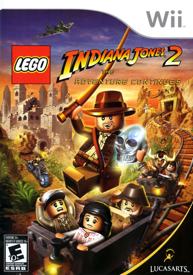 Lego Indiana Jones 2 The Adventure Continues - Nintendo Wii Játékok