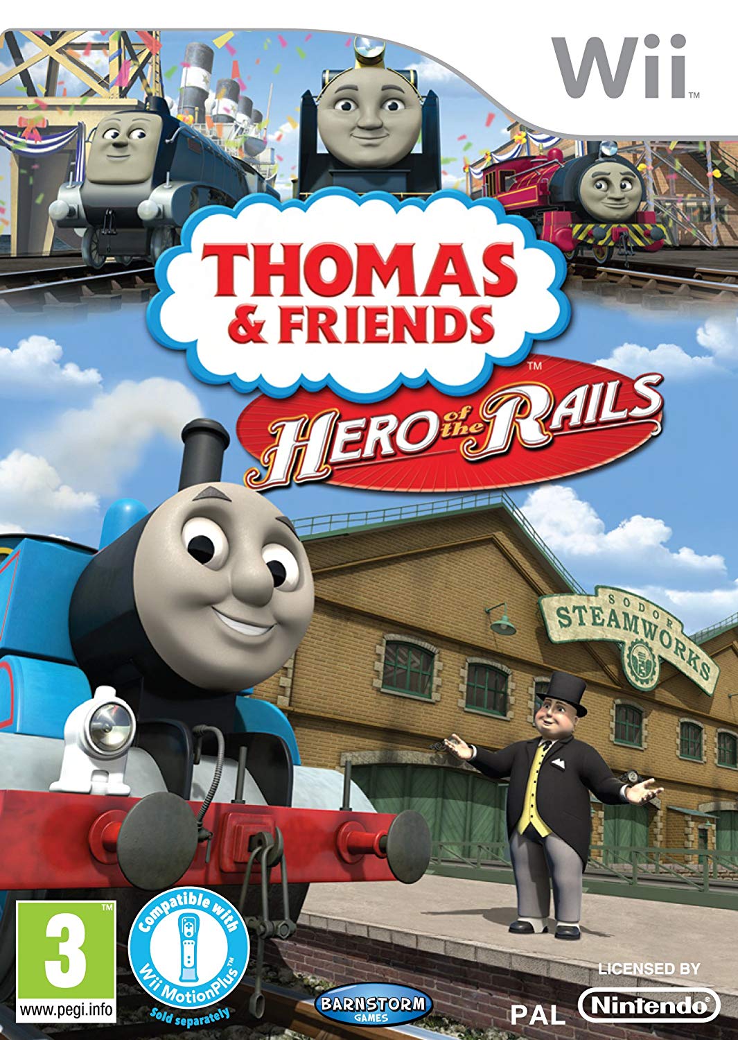 Thomas & Friends Hero of the Rails - Nintendo Wii Játékok