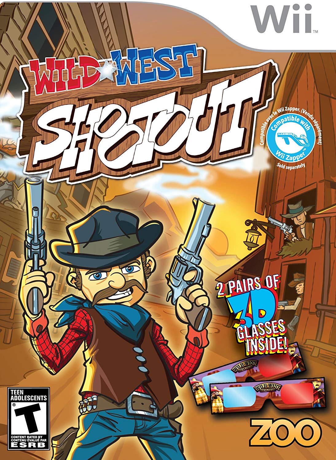 Wild West Shootout - Nintendo Wii Játékok
