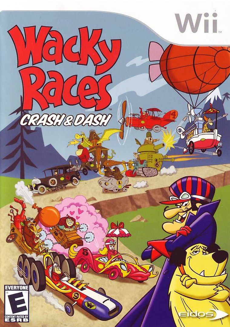 Wacky Races Crash And Dash - Nintendo Wii Játékok