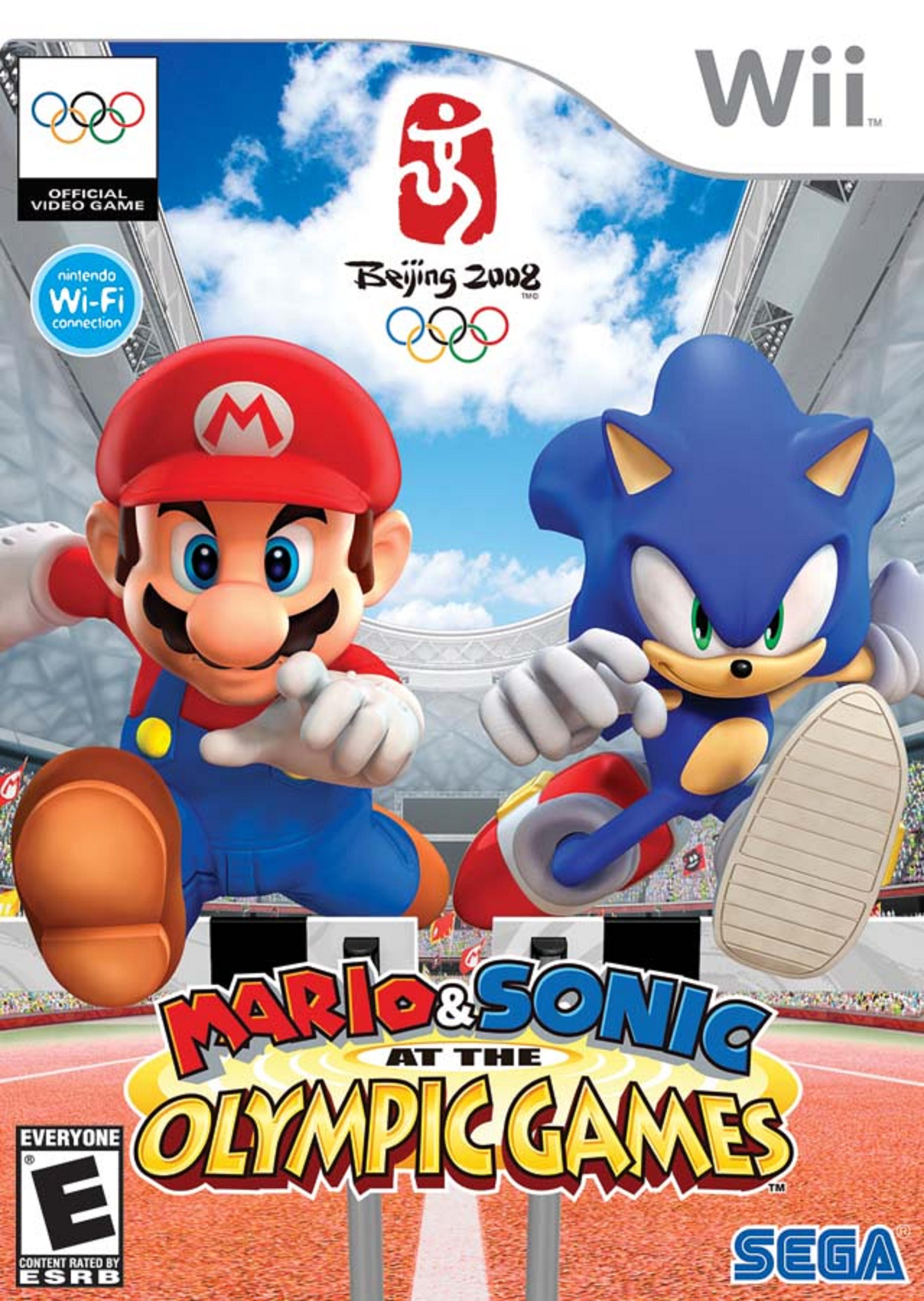 Mario And Sonic At The Olympic Games - Nintendo Wii Játékok