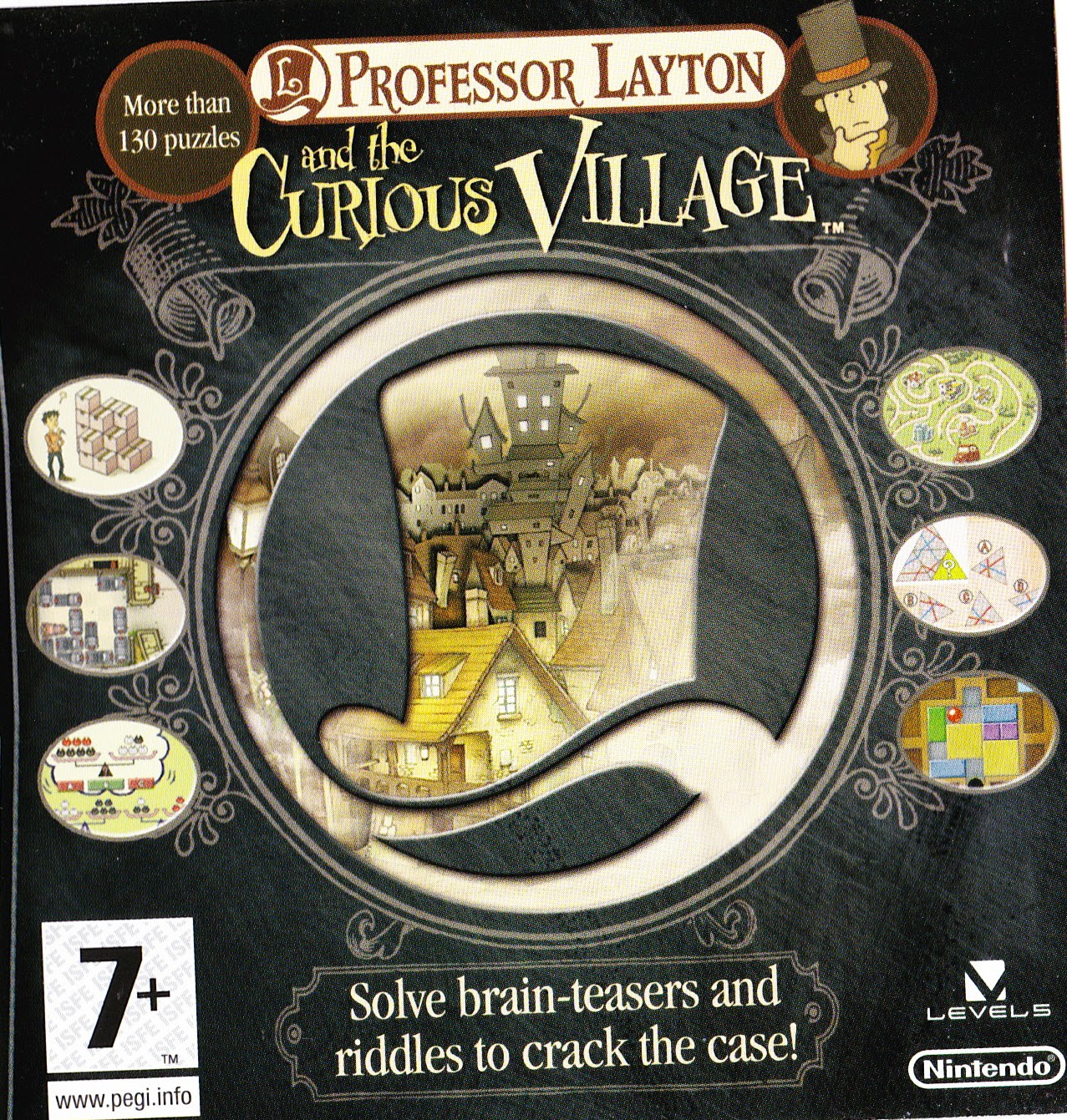 Professor Layton And The Curious Village - Nintendo DS Játékok