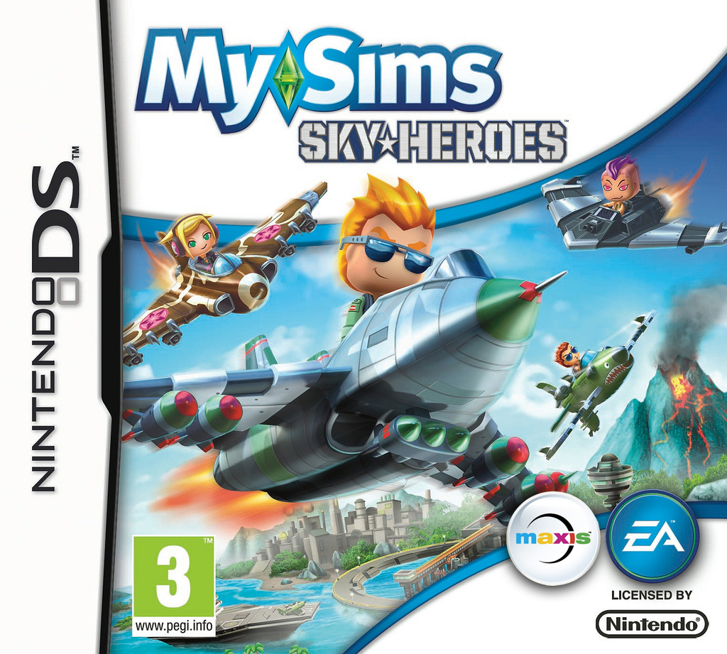 Mysims Sky Heroes - Nintendo DS Játékok