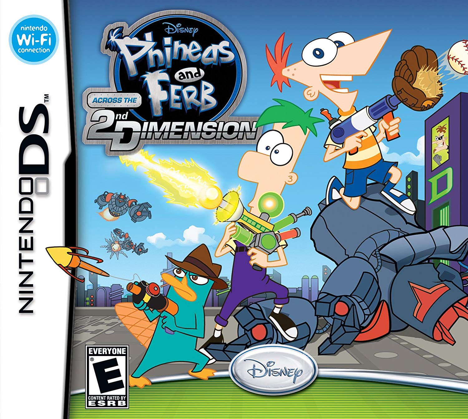 Phineas and Ferb 2nd Dimension - Nintendo DS Játékok