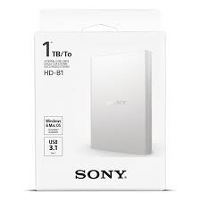 Sony 1TB HD B1 White