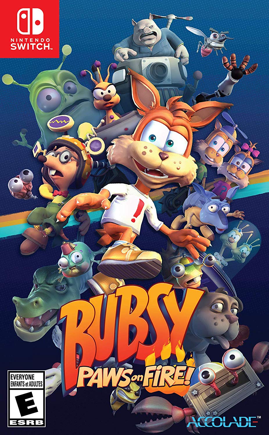 Bubsy Paws On Fire Limited Edition