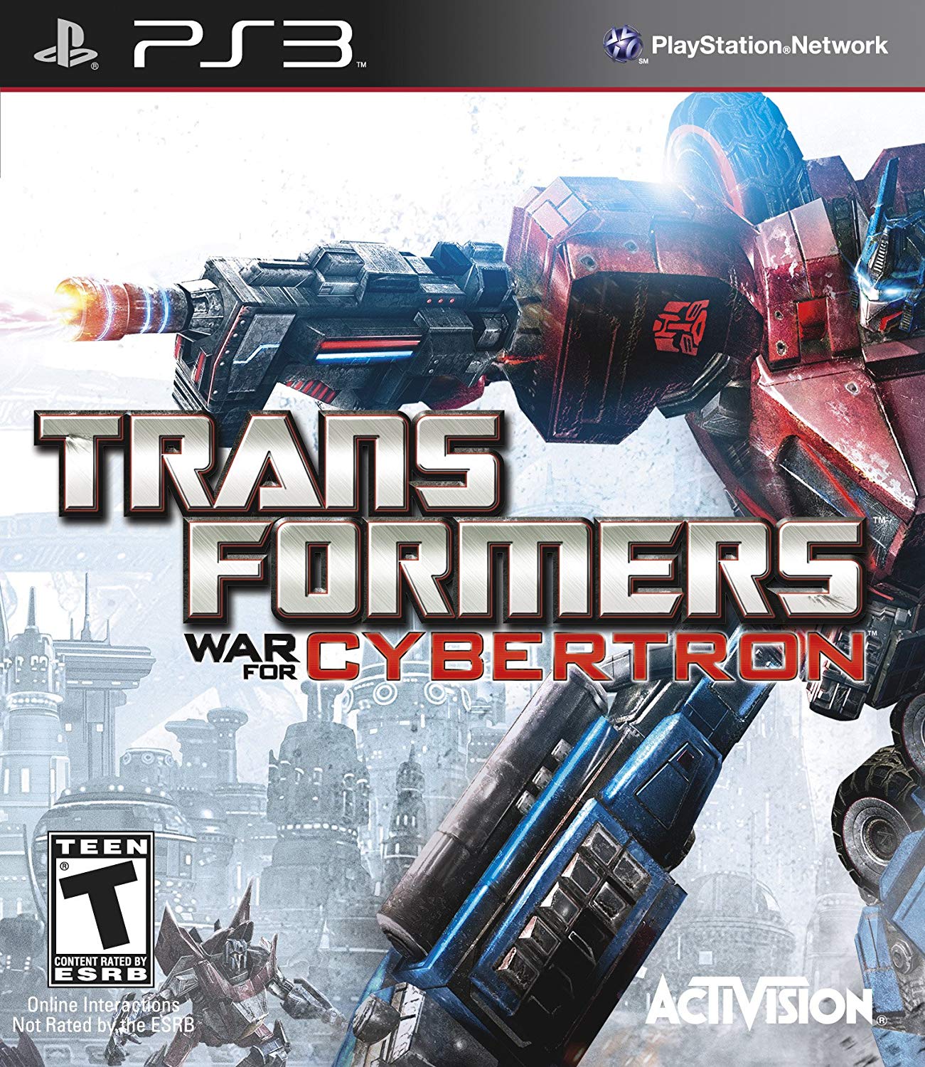 Transformers War Of Cybertron - PlayStation 3 Játékok