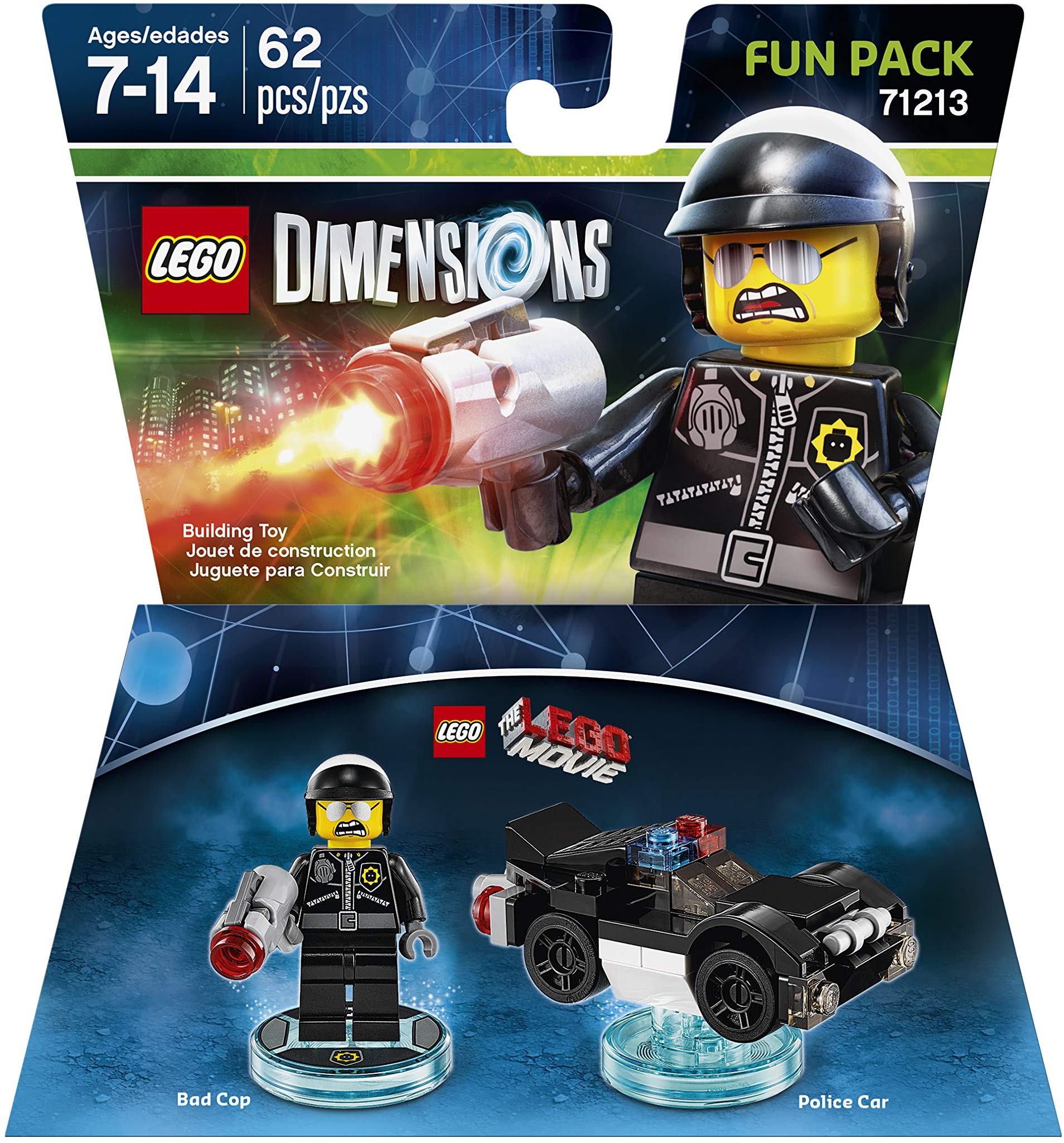LEGO Dimensions - LEGO Movie Fun Pack Bad Cop + Police Car - Akció Figurák Lego Dimension