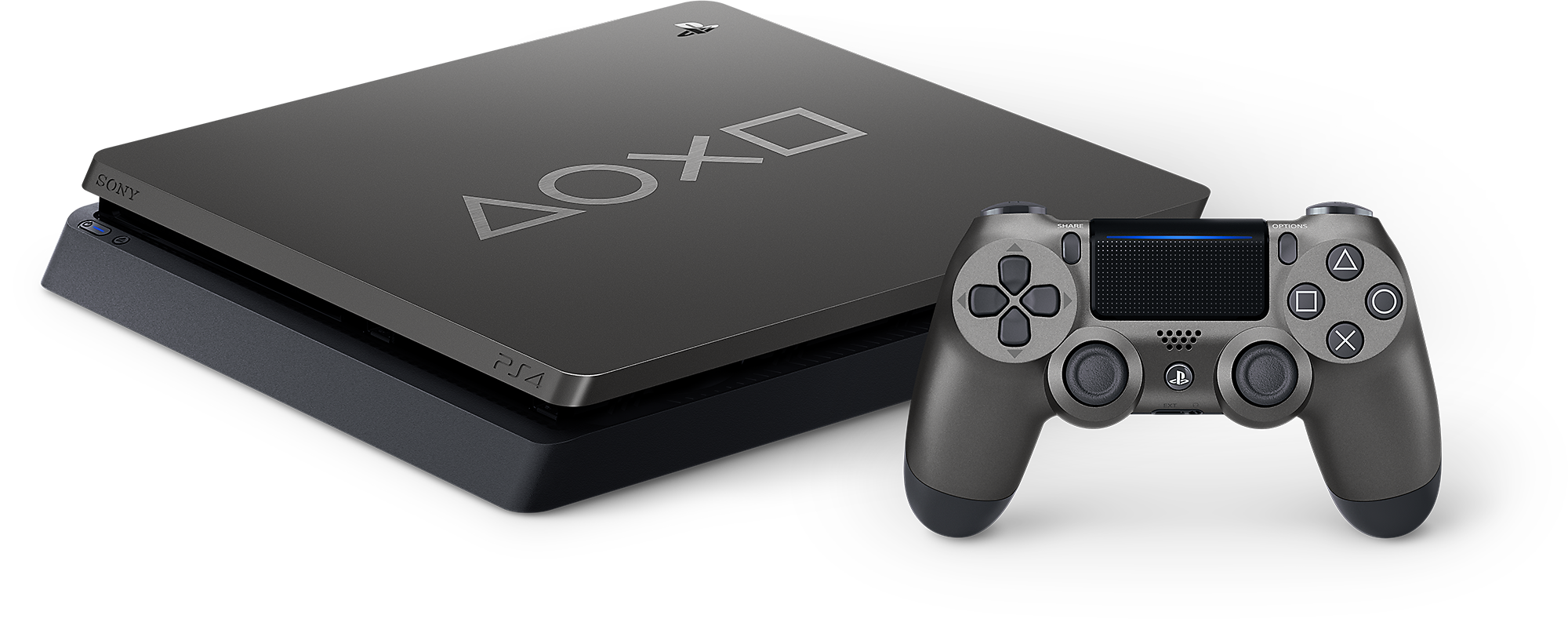Playstation 4 Slim 1TB Days of Play Limited Edition Silver - PlayStation 4 Gépek