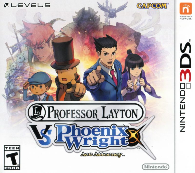 Professor Layton vs Phoenix Wright Ace Attorney