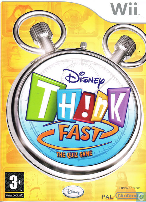 Disney Think Fast - Nintendo Wii Játékok