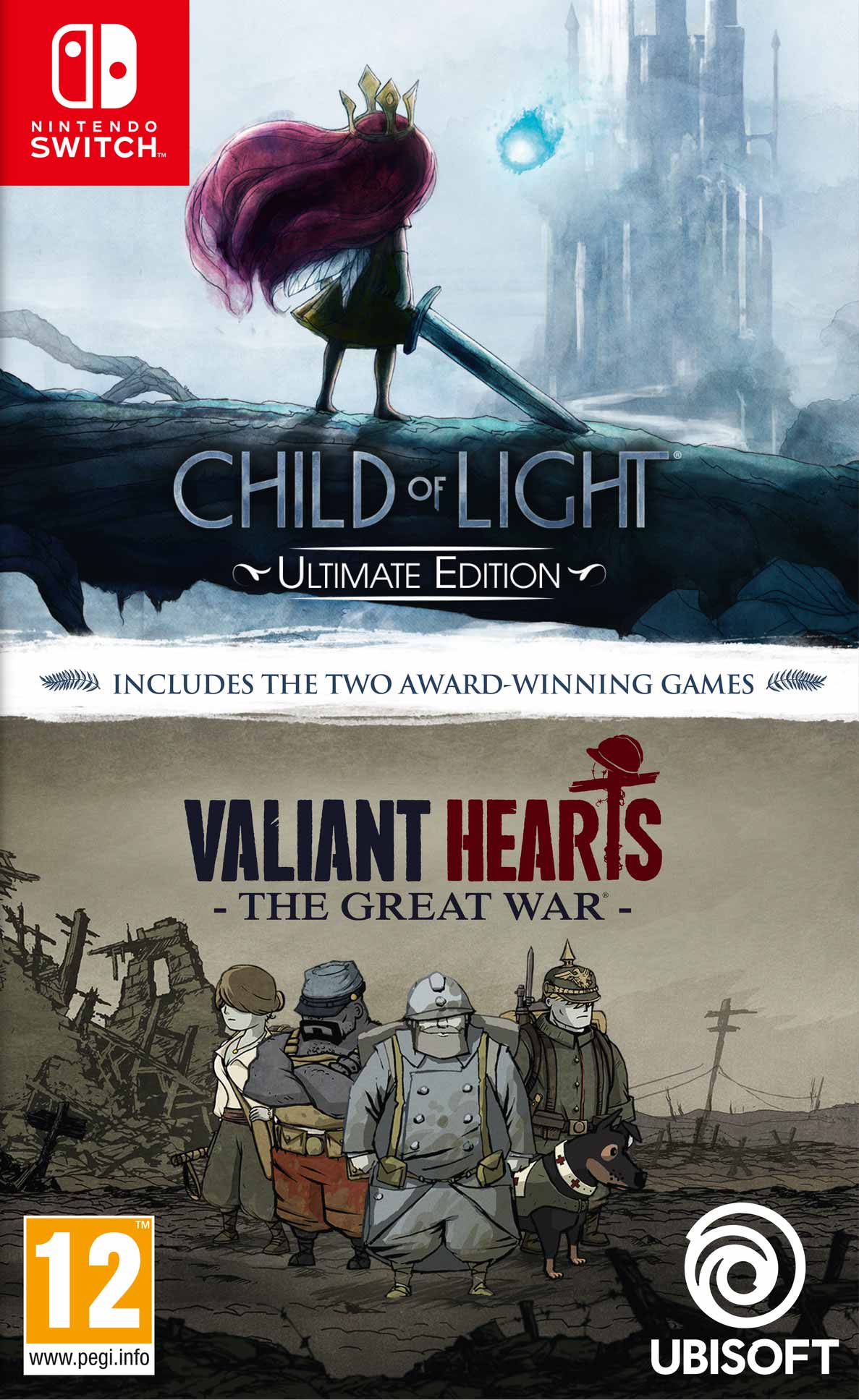Child Of Light Ultimate Edition + Valiant Hearts The Great War
