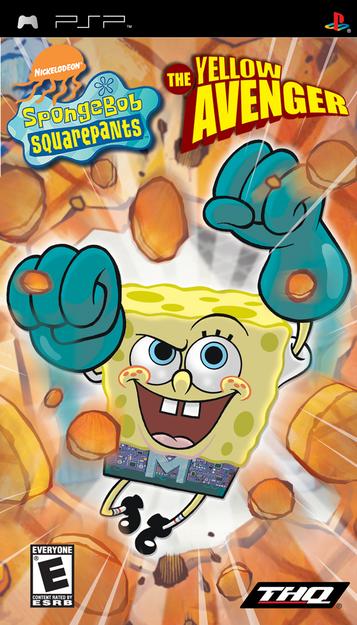 Spongebob Squarepants The Yellow Avenger