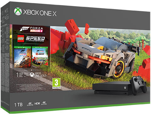  Xbox One X Lego Forza Horizon 4 csomag