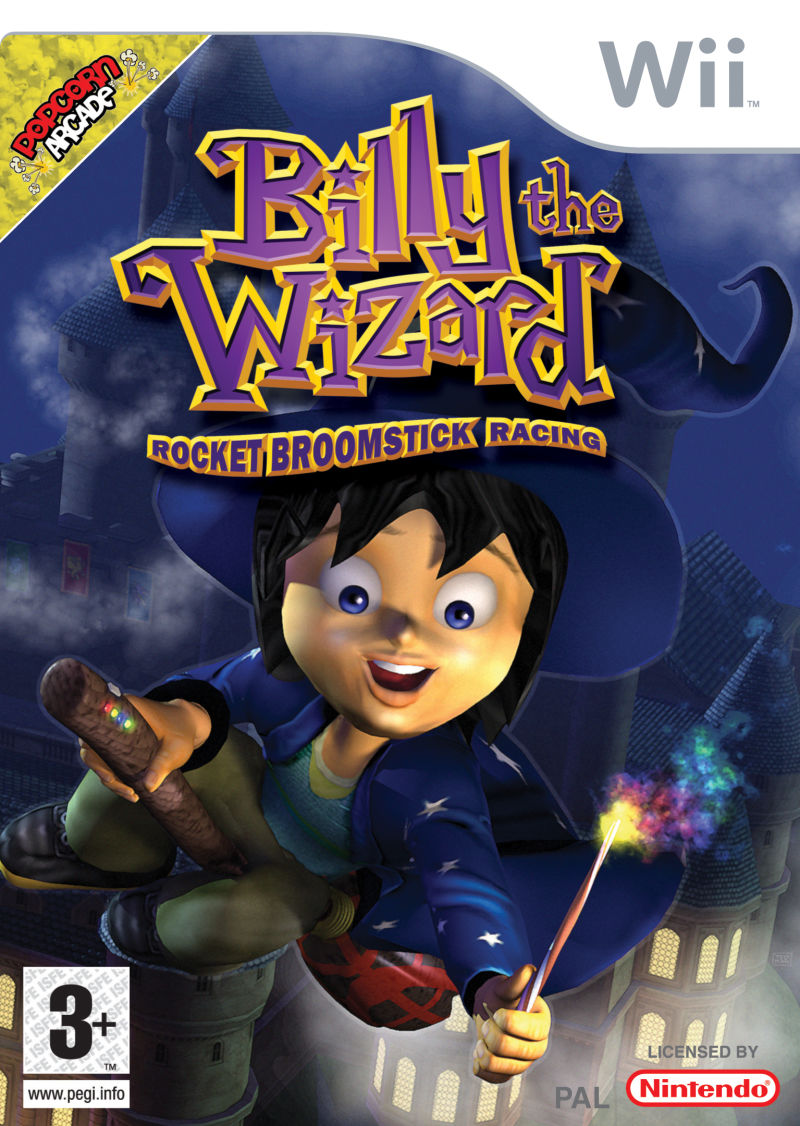 Billy The Wizard Rocket Broomstick Racing - Nintendo Wii Játékok
