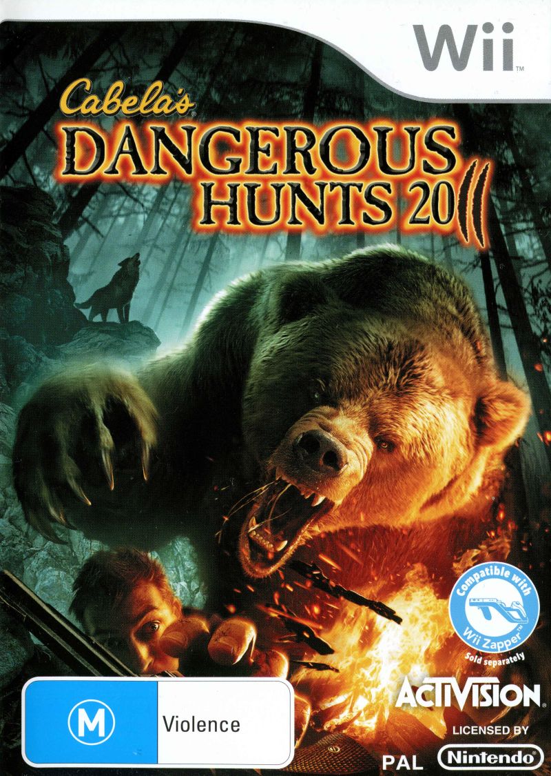 Cabelas Dangerous hunts 2011 - Nintendo Wii Játékok