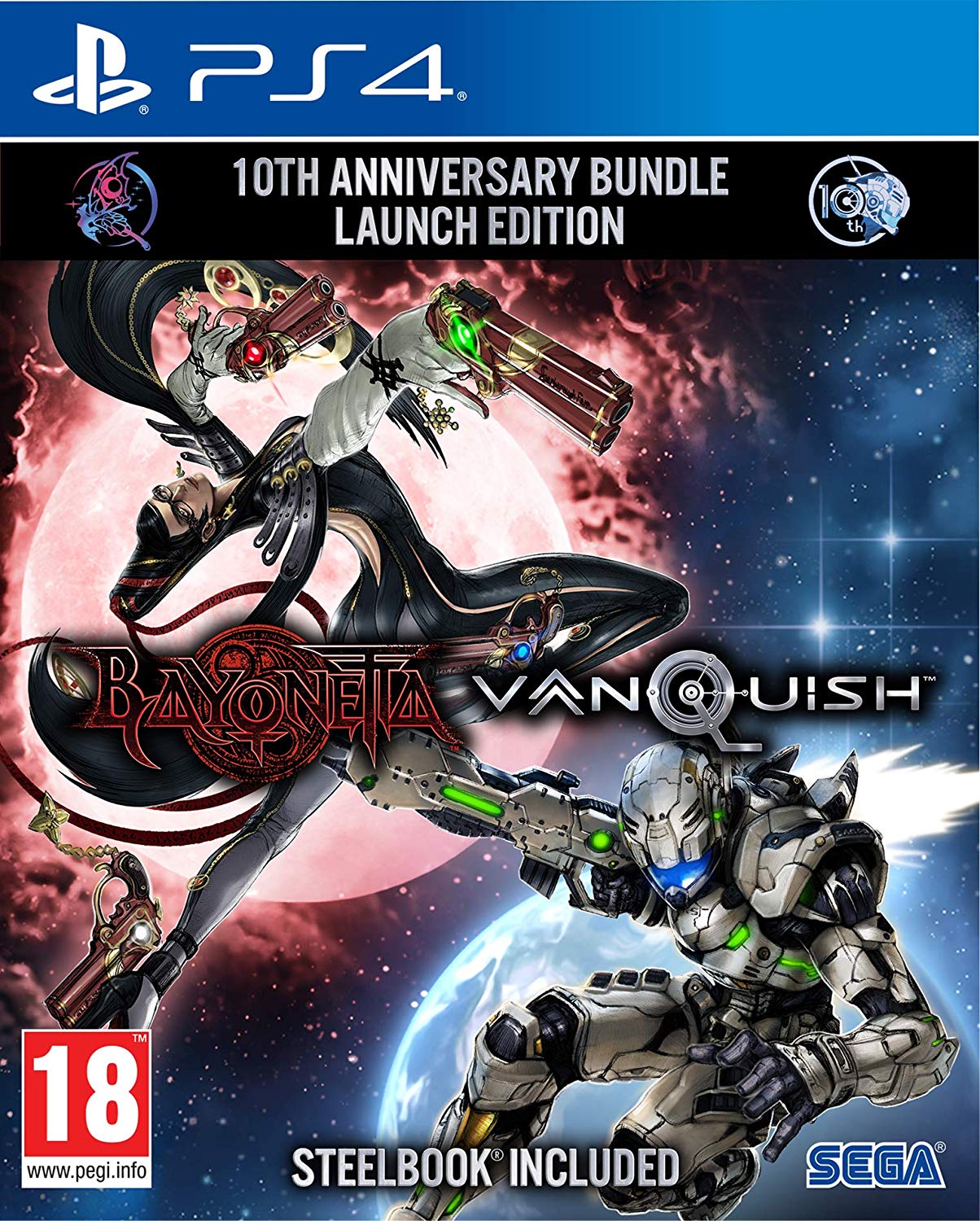 Bayonetta Vanquish 10th Anniversary Bundle (Steelbook Edition) - PlayStation 4 Játékok