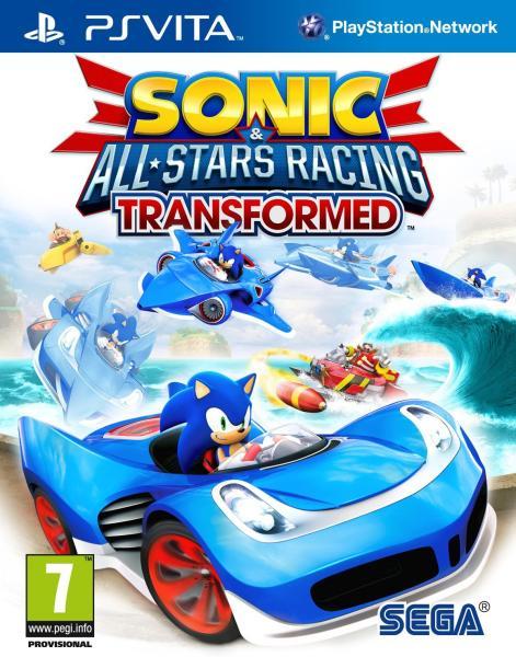 Sonic All Stars Racing Transformed - PS Vita Játékok