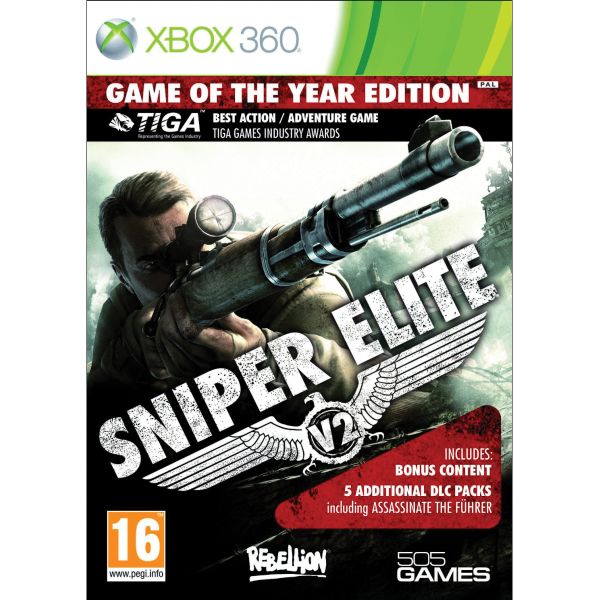 Sniper Elite V2 Game of the year - Xbox 360 Játékok