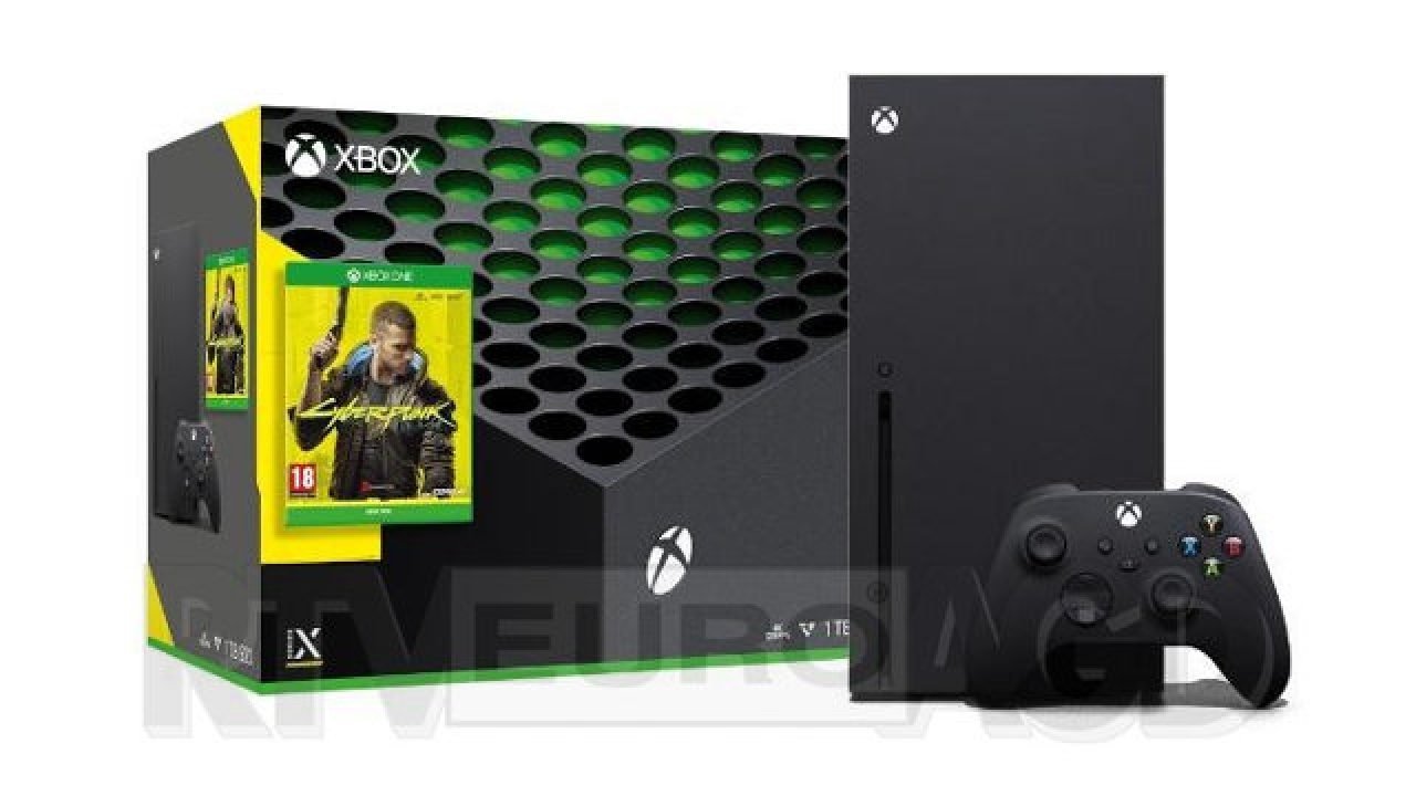 Xbox Series X + Cyberpunk 2077 Játékszoftver -  Xbox Series X Gépek