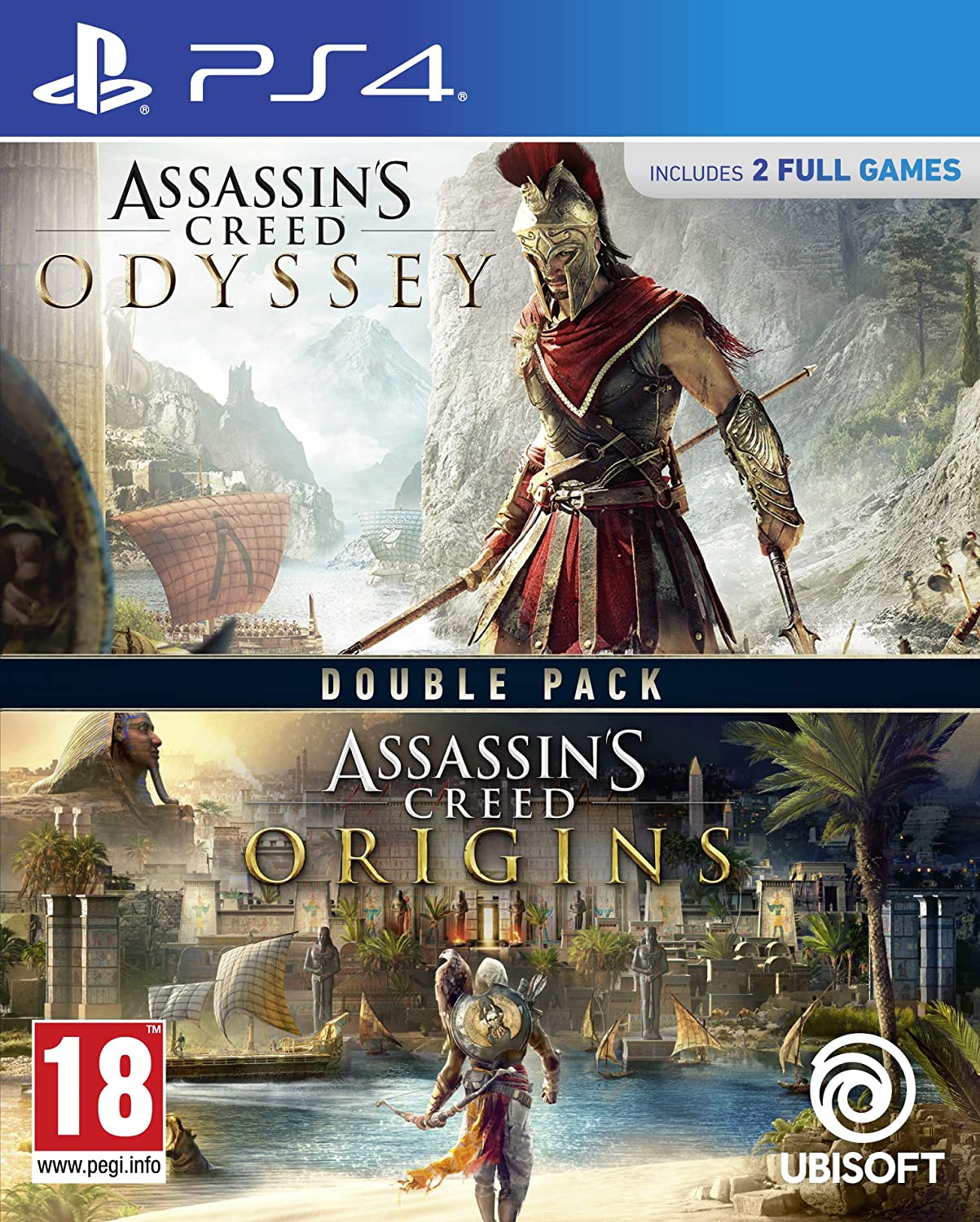 Assassins Creed Origins + Odyssey Pack - PlayStation 4 Játékok