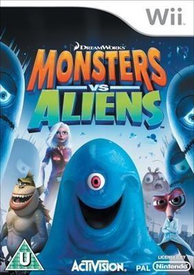 Dreamworks Monsters vs Aliens - Nintendo Wii Játékok