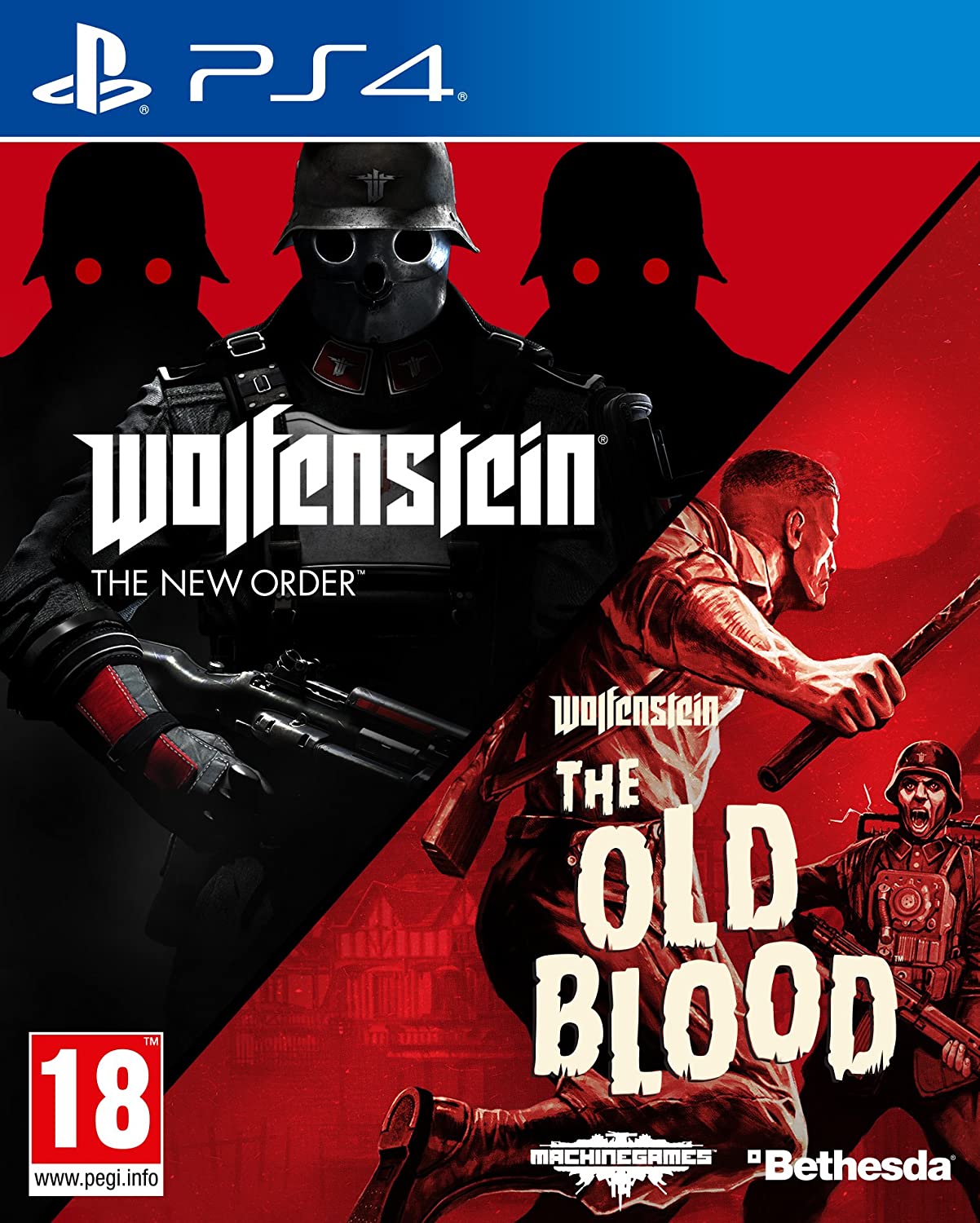 Wolfenstein The New Order + Wolfenstein The Old Blood Double Pack