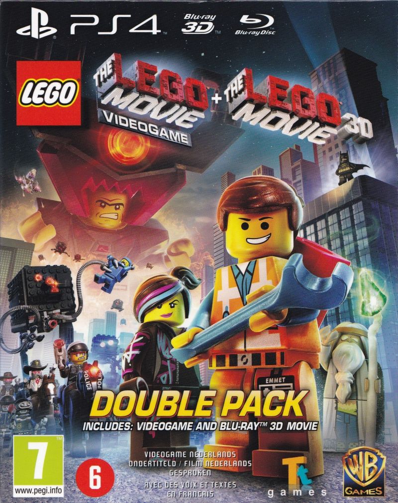 The LEGO Movie Videogame + The LEGO Movie 3D Double Pack - PlayStation 4 Játékok