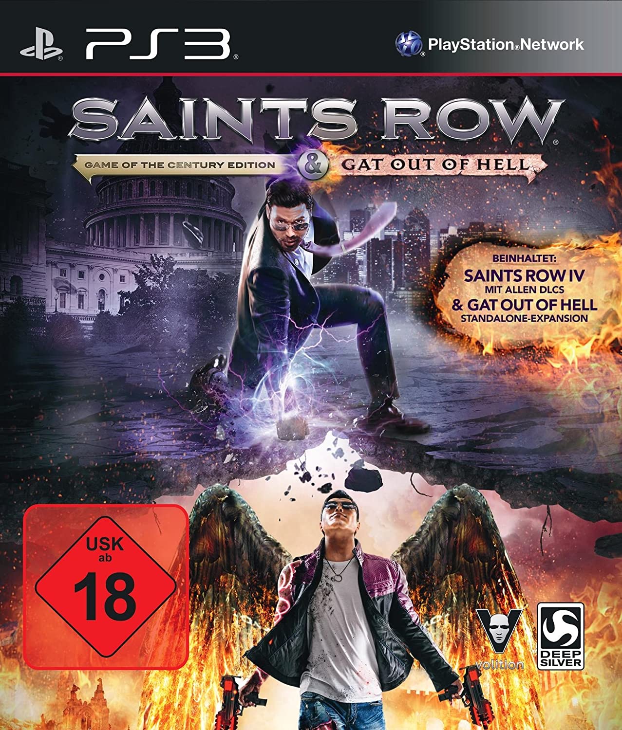 Saints Row Game of The Century Edition and Gat Out of Hell