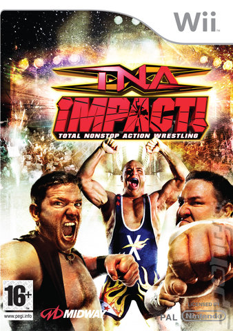 Tna Impact Total Nonstop Action Wrestling - Nintendo Wii Játékok