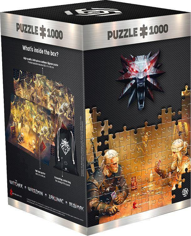 The Witcher Playing Gwent puzzle (1000db) - Ajándéktárgyak Puzzle