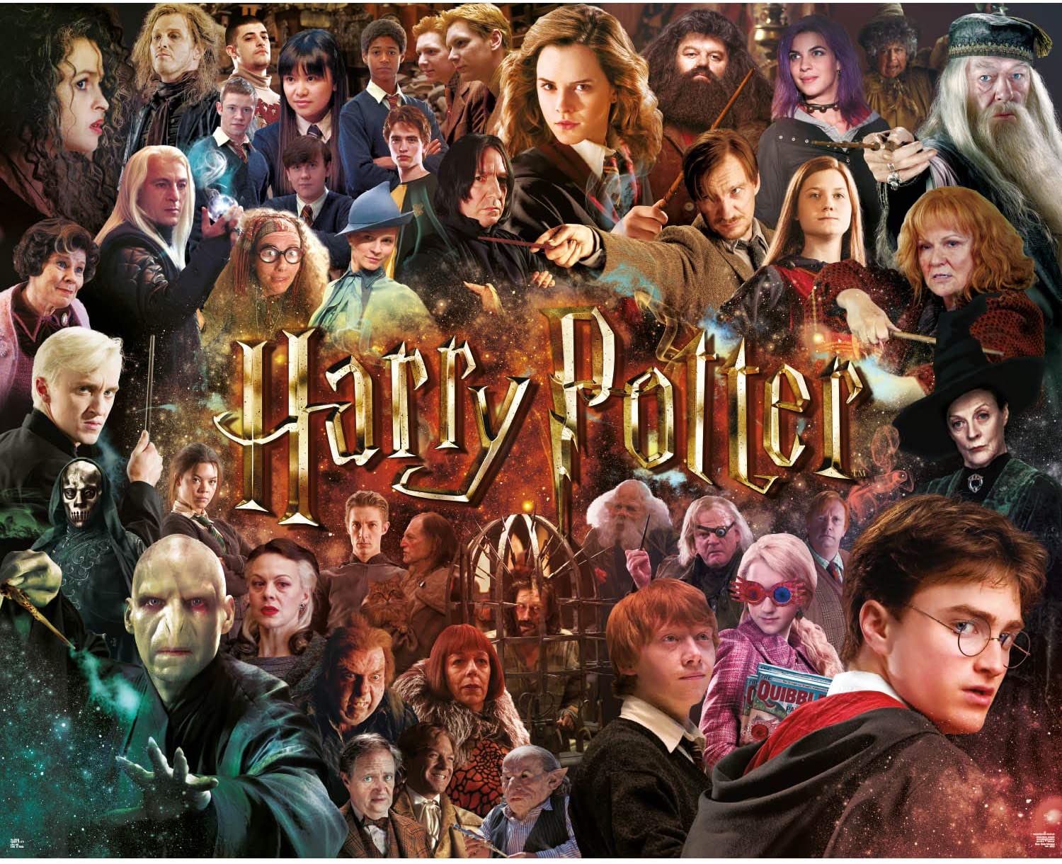 Harry Potter 1000 Piece Puzzle (1000db-os)