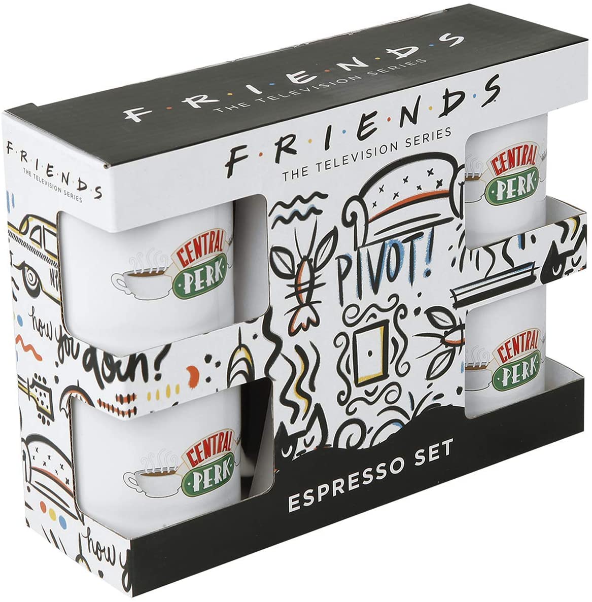 Friends Espresso Set (kávéspohár szett)