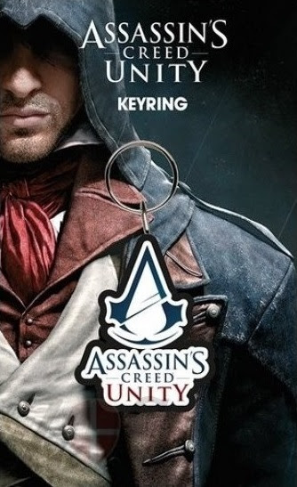 Assassins Creed Unity Logo Keyring