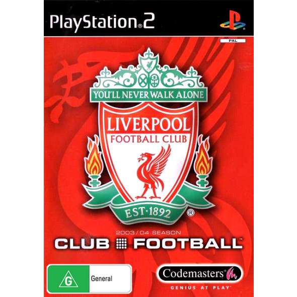 Liverpool FC Club Football - PlayStation 2 Játékok
