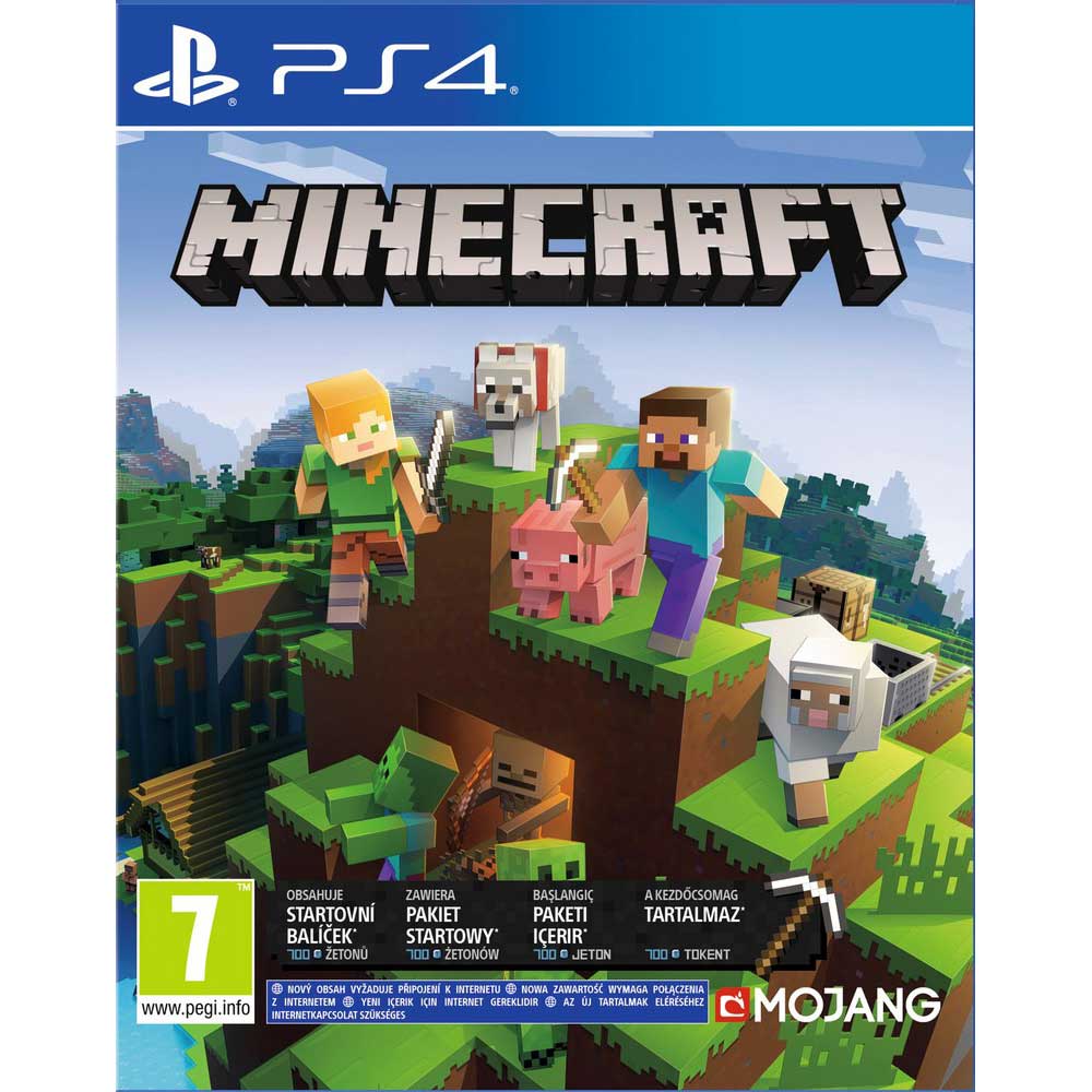 Minecraft Bedrock Edition - PlayStation 4 Játékok