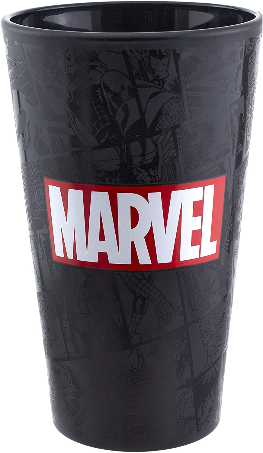 Marvel Glass Logo (üvegpohár) - Ajándéktárgyak Ajándéktárgyak