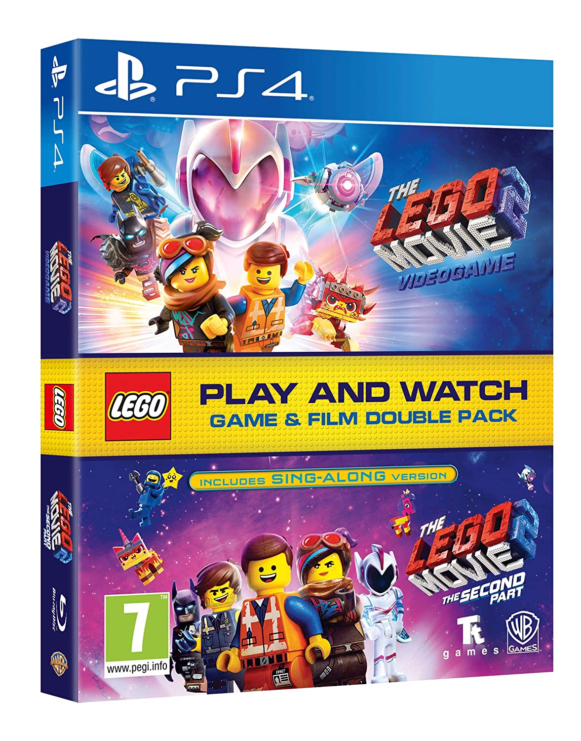 Lego Movie Videogame 2 Play and Watch Double Pack - PlayStation 4 Játékok