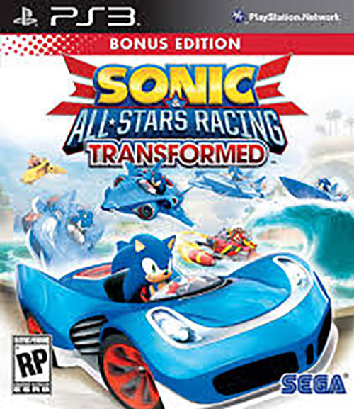 Sonic All Stars Racing Transformed - PlayStation 3 Játékok