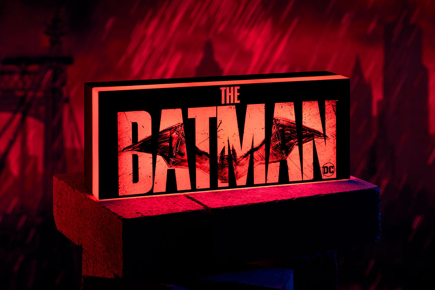 The Batman (2022) Logo Light fali/asztali lámpa