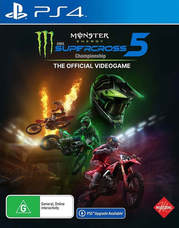Monster Energy Supercross 5 - PlayStation 4 Játékok